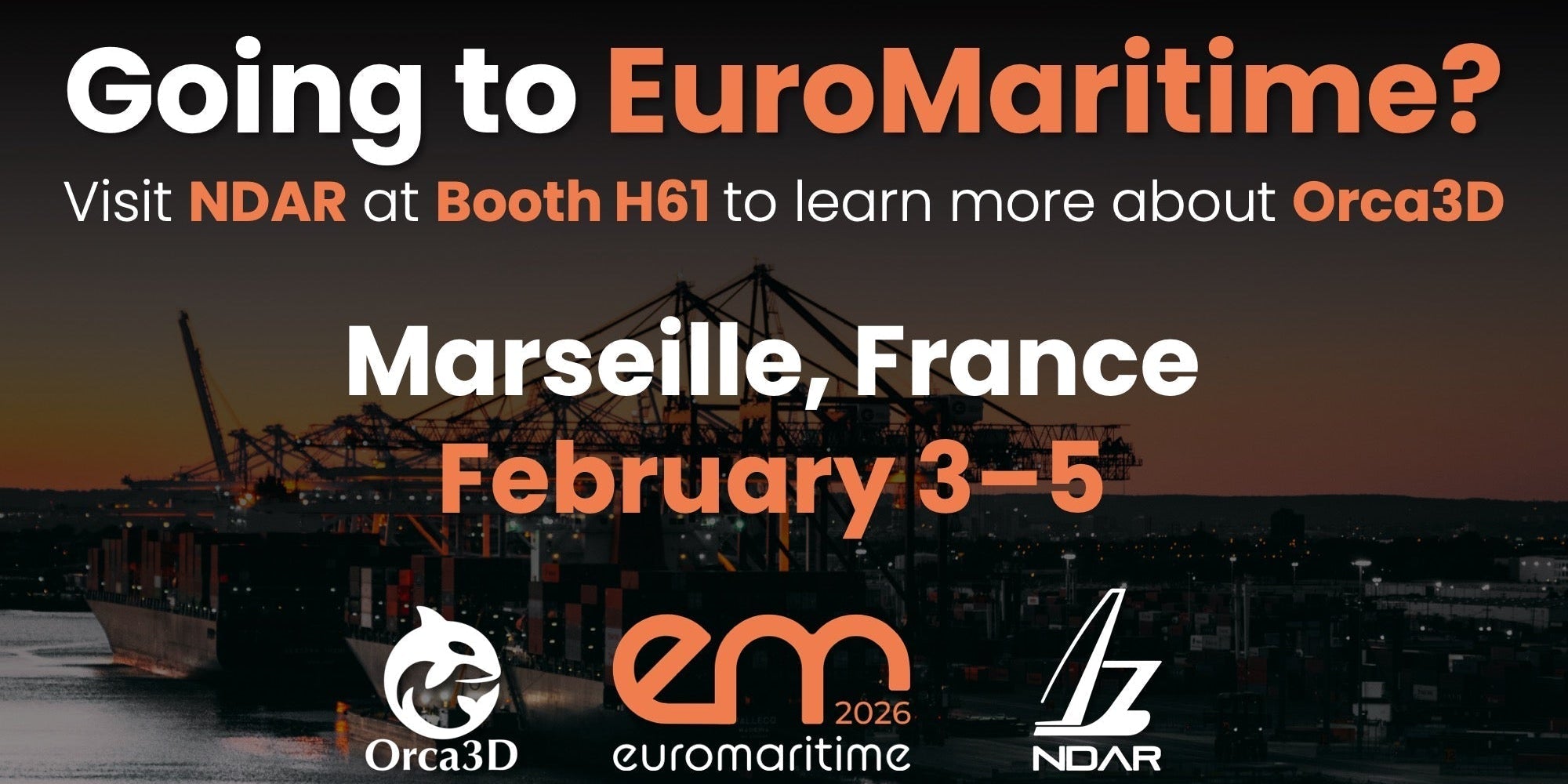 Orca3D at Euromaritime 2026