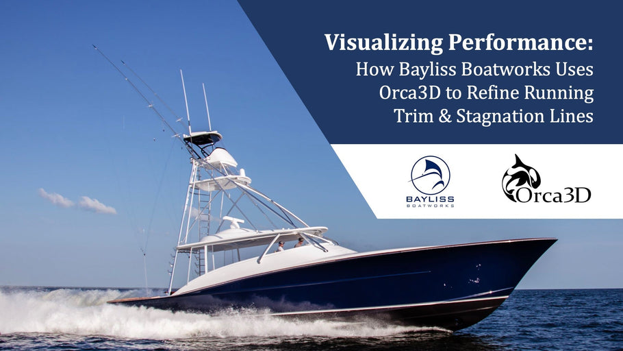 Visualizing Performance: How Bayliss Boatworks Uses Orca3D to Refine Running Trim and Stagnation Lines