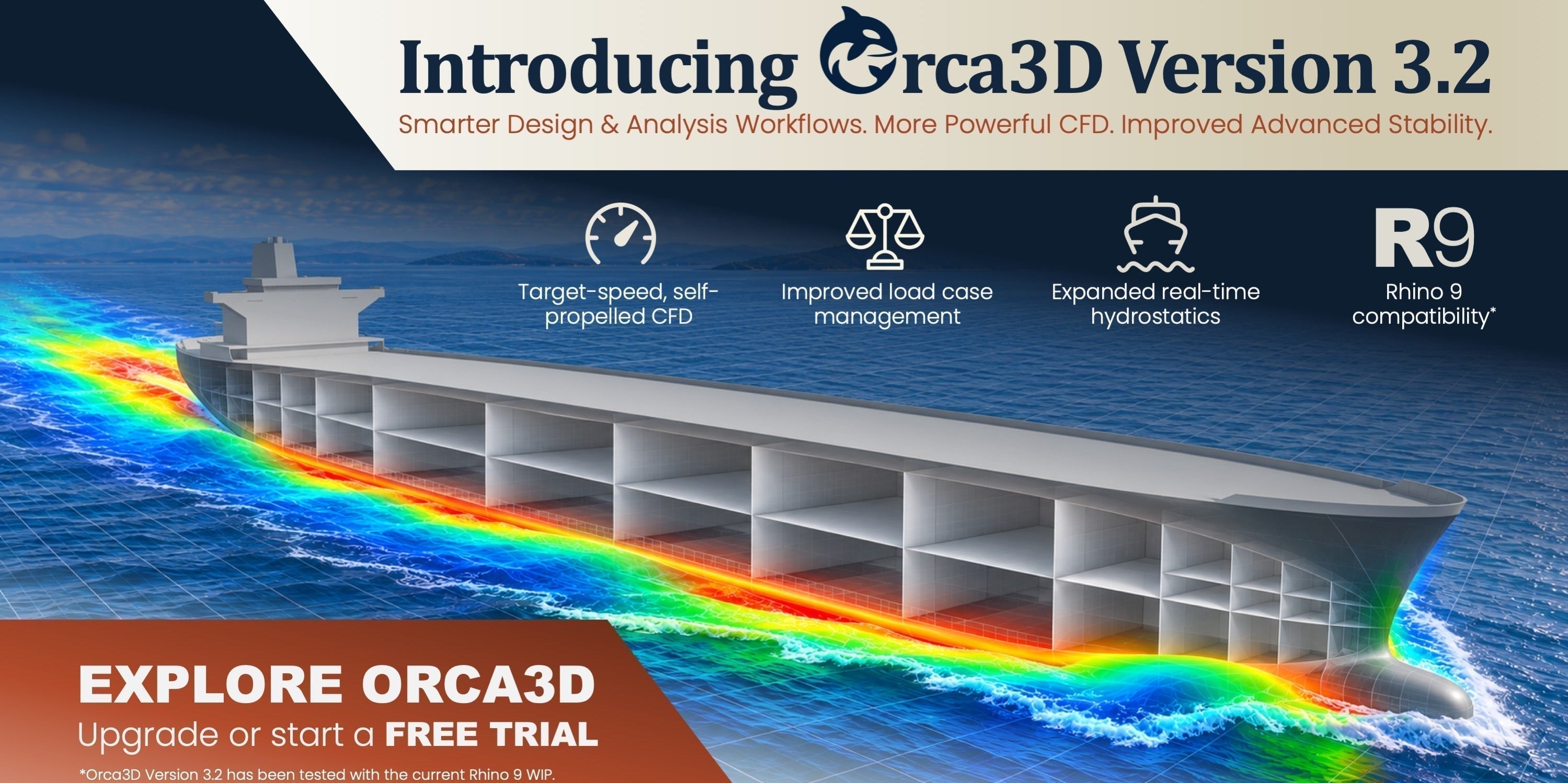 Orca3D Version 3.2: More Powerful CFD, Smarter Workflows, and Better Control of Your Analysis